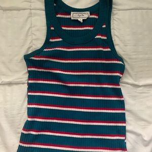 Red white and blue tank top